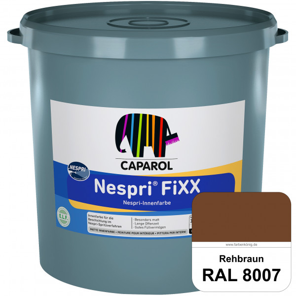 Nespri® FiXX (RAL 8007 Rehbraun) Spezielle Innenfarbe für die rationelle Beschichtung im Nespri-Spri