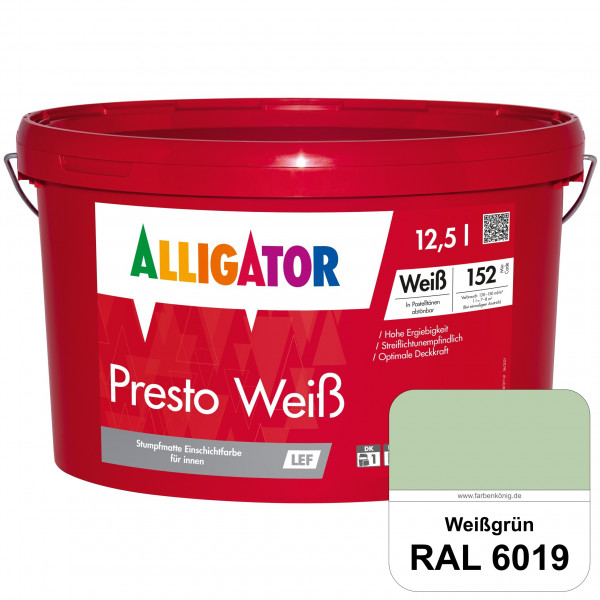 Presto Weiß LEF (RAL 6019 Weißgrün)
