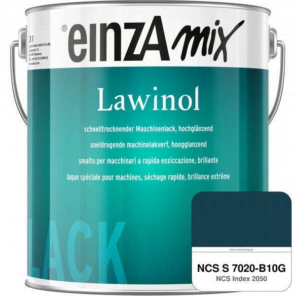 einzA Lawinol hochglänzend (NCS S 7020-B10G)