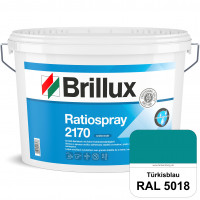 Ratiospray 2170 (RAL 5018 Türkisblau) wasserbasierter, seidenmatter & farbtonbeständiger Allround-Sp
