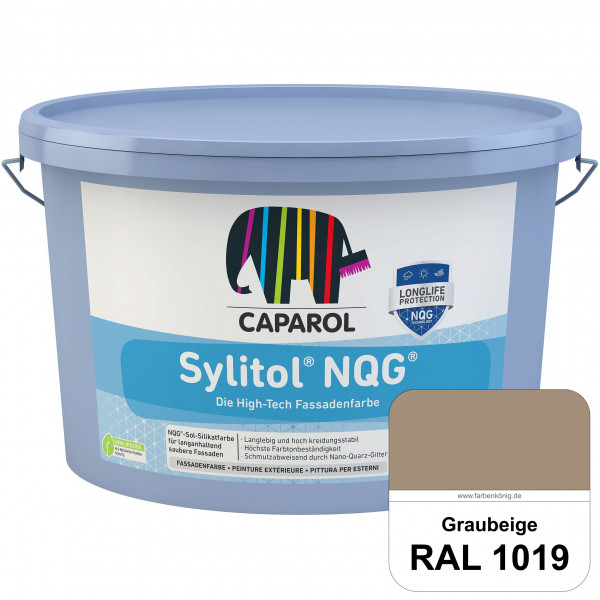 Sylitol® NQG (RAL 1019 Graubeige) Dispersions-Silikatfarbe High-Tech-Fassadenfarbe
