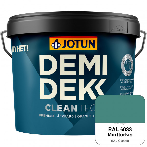 DEMIDEKK Cleantech (ehemals Demidekk Optimal, Demidekk Ultimate Täckfärg) - Deckende Holzfarbe für A