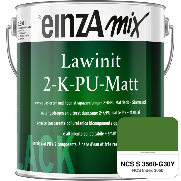 einzA Lawinit 2-K-PU Matt Stammlack (NCS S 3560-G30Y)