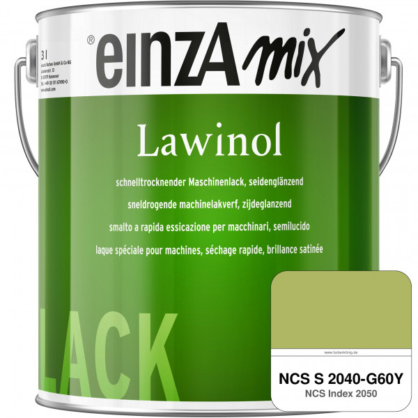 einzA Lawinol seidenglänzend (NCS S 2040-G60Y)