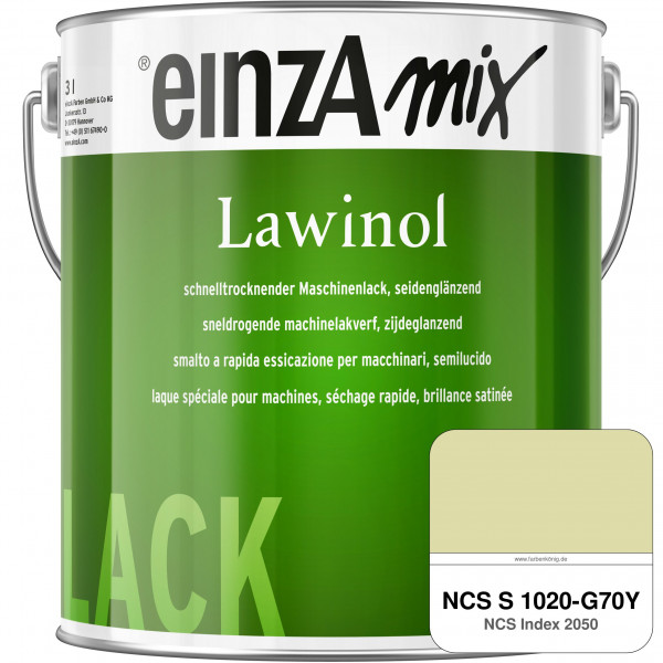 einzA Lawinol seidenglänzend (NCS S 1020-G70Y)