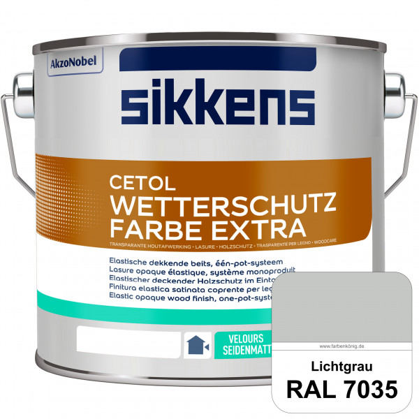 Cetol Wetterschutzfarbe Extra (RAL 7035 Lichtgrau)