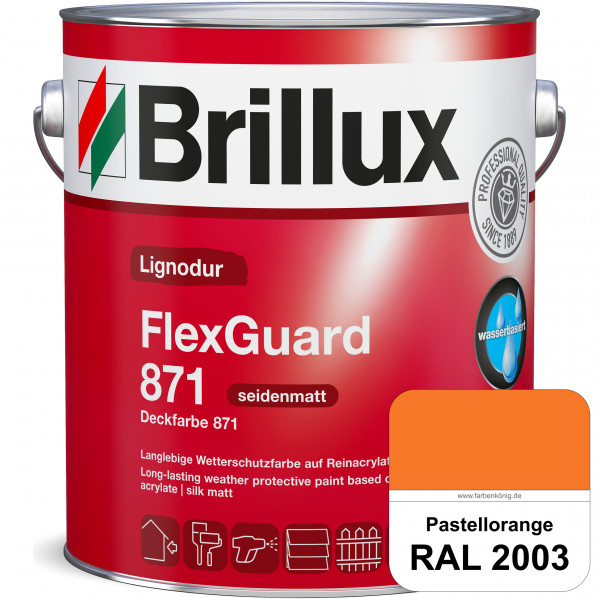 Lignodur FlexGuard 871 (Deckfarbe 871) RAL 2003 Pastellorange