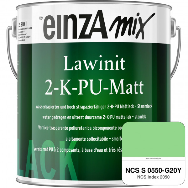 einzA Lawinit 2-K-PU Matt Stammlack (NCS S 0550-G20Y)