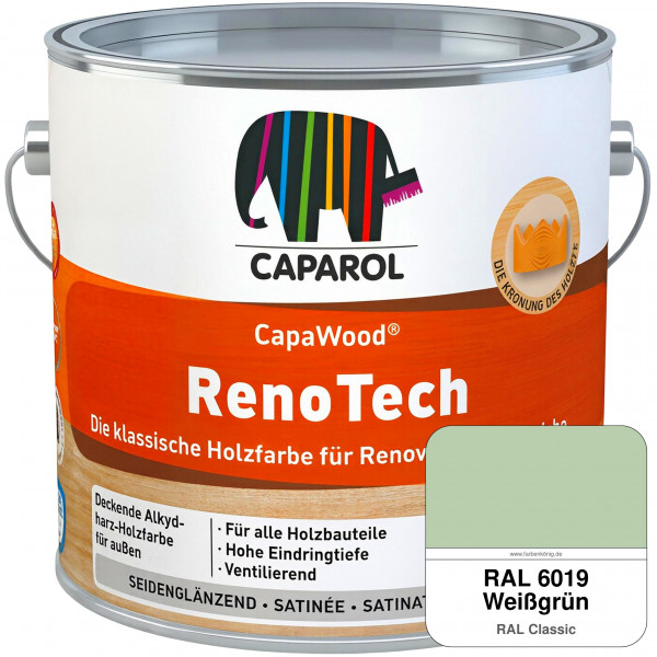 CapaWood® RenoTech (RAL 6019 Weißgrün) - ersetzt Capadur RenoTech
