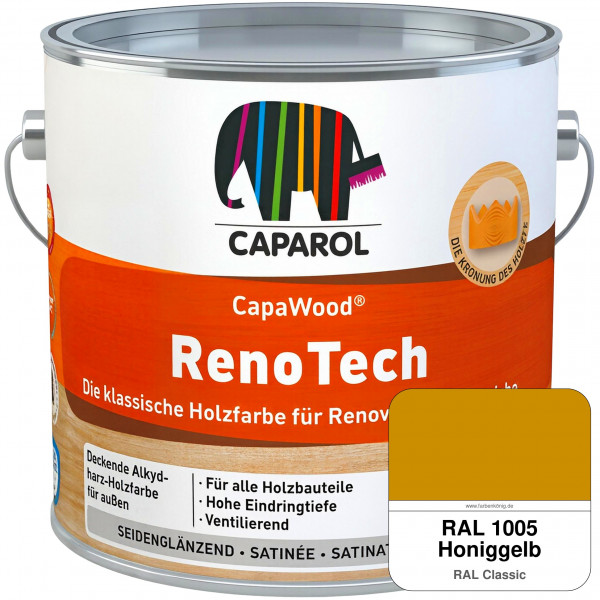 CapaWood® RenoTech (RAL 1005 Honiggelb) - ersetzt Capadur RenoTech