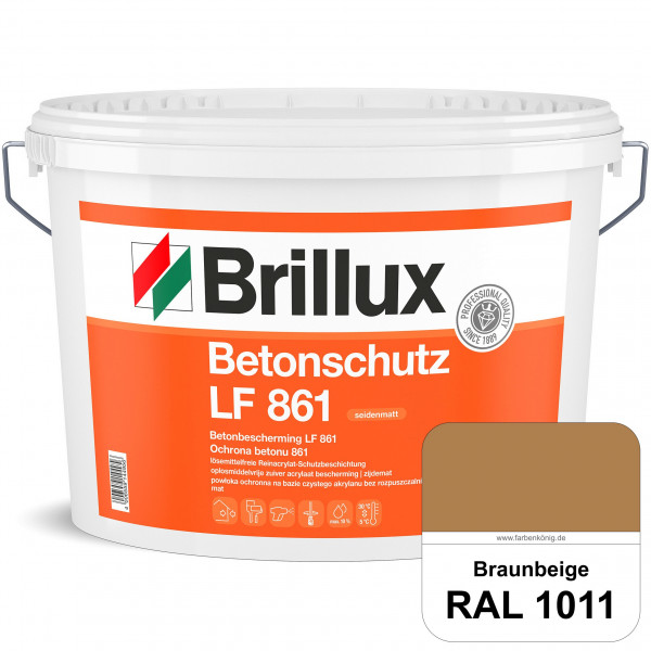 Betonschutz LF 861 (RAL 1011 Braunbeige) Wetterbeständige Lasur für mineralischen Untergründen z. B.