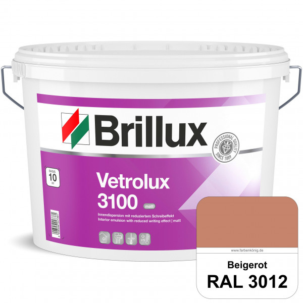 Vetrolux ELF 3100 (RAL 3012 Beigerot) matte & gut zu reinigende Spezial-Innenfarbe