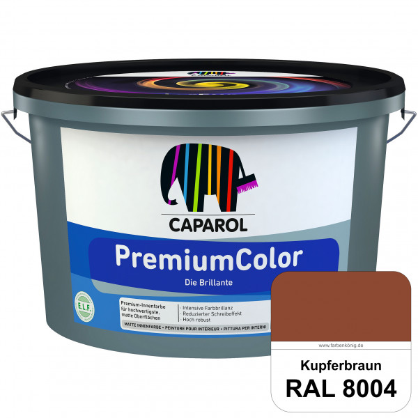 PremiumColor (RAL 8004 Kupferbraun) Premium Farbbrillanz & hohe Strapazierfähigkeit
