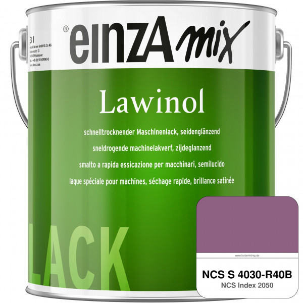 einzA Lawinol seidenglänzend (NCS S 4030-R40B)