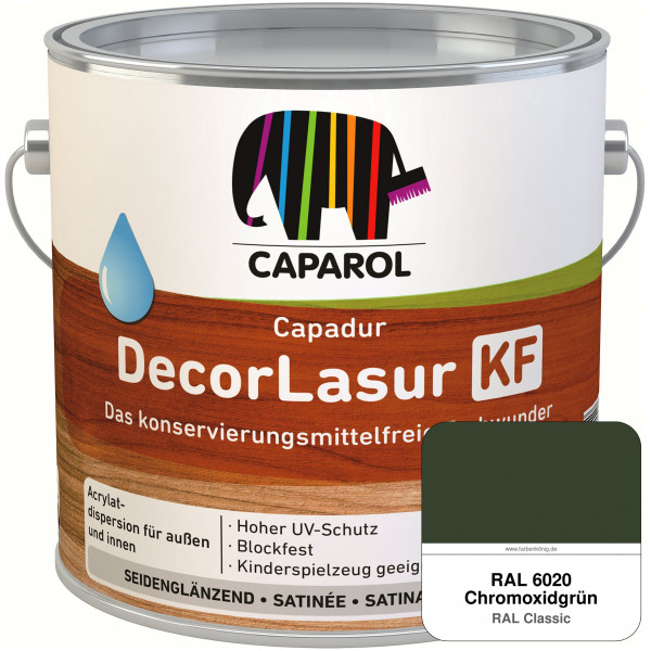 Caparol Capadur DecorLasur KF (RAL 6020 Chromoxidgrün)