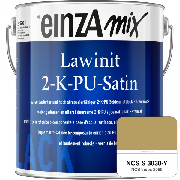 einzA Lawinit 2-K-PU Satin Stammlack (NCS S 3030-Y)