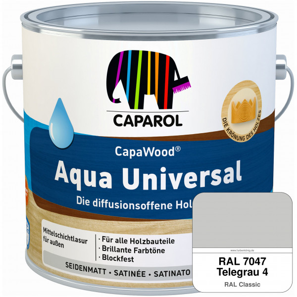CapaWood® Aqua Universal (RAL 7047 Telegrau 4)
