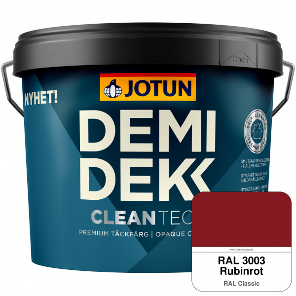 DEMIDEKK Cleantech (ehemals Demidekk Optimal, Demidekk Ultimate Täckfärg) - Deckende Holzfarbe für A