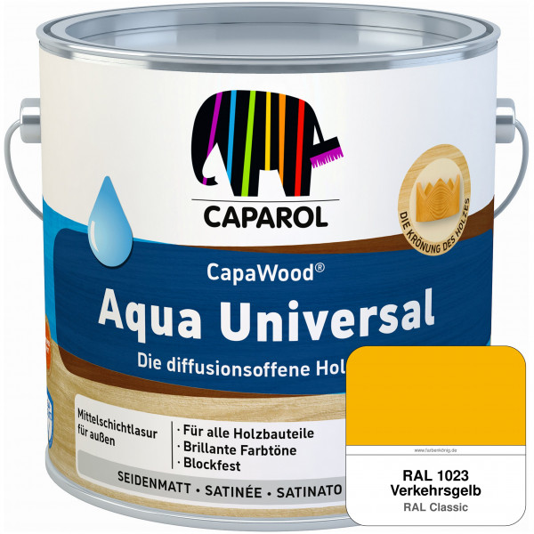 CapaWood® Aqua Universal (RAL 1023 Verkehrsgelb)