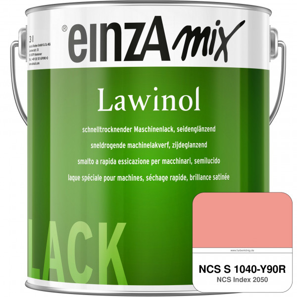 einzA Lawinol seidenglänzend (NCS S 1040-Y90R)