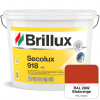 Secolux 918 TSR-Formel (RAL 2002 Blutorange) für den Einsatz auf WDVS - ehemals Silicon-Fassadenfarb