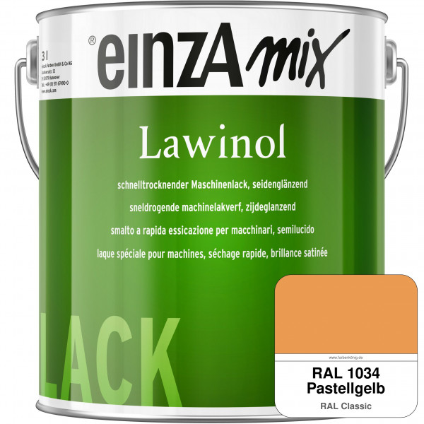 einzA Lawinol seidenglänzend (RAL 1034 Pastellgelb)