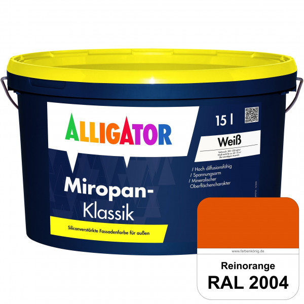 Miropan-Klassik (RAL 2004 Reinorange)