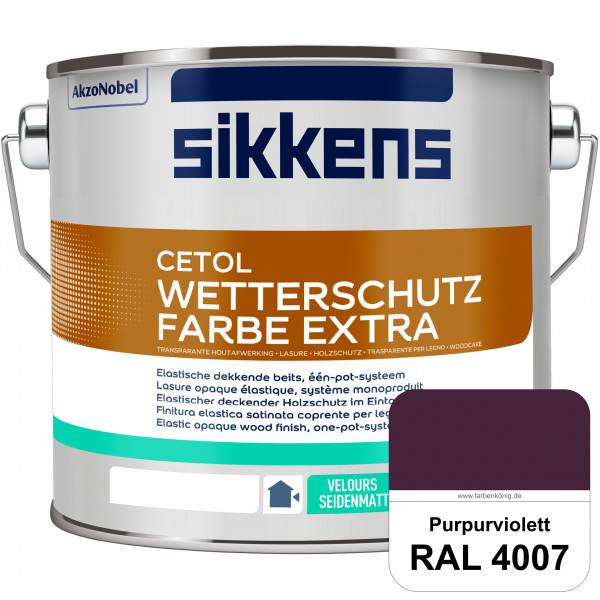 Cetol Wetterschutzfarbe Extra (RAL 4007 Purpurviolett)