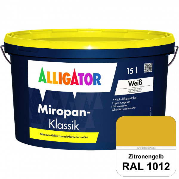 Miropan-Klassik (RAL 1012 Zitronengelb)