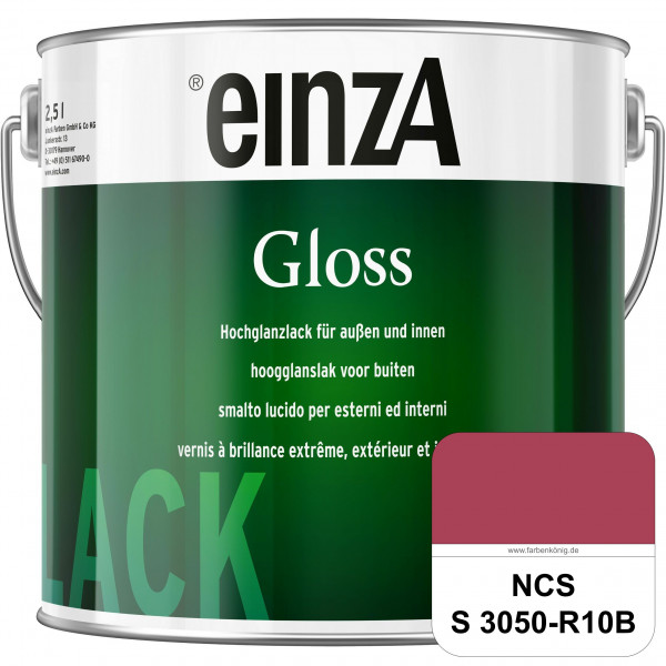 einzA Gloss (NCS S 3050-R10B) Hochwertiger Alkydharzlack in Premium-Qualität, hochglänzend.