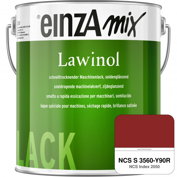 einzA Lawinol seidenglänzend (NCS S 3560-Y90R)