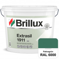 Extrasil 1911 (RAL 6000 Patinagrün) Fassadenfarbe Silikatbasis für Fassaden- und Egalisierungsbeschi