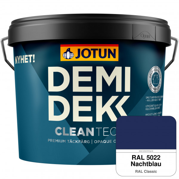 DEMIDEKK Cleantech (ehemals Demidekk Optimal, Demidekk Ultimate Täckfärg) - Deckende Holzfarbe für A