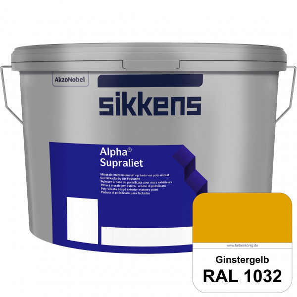 Alpha Supraliet (RAL 1032 Ginstergelb)