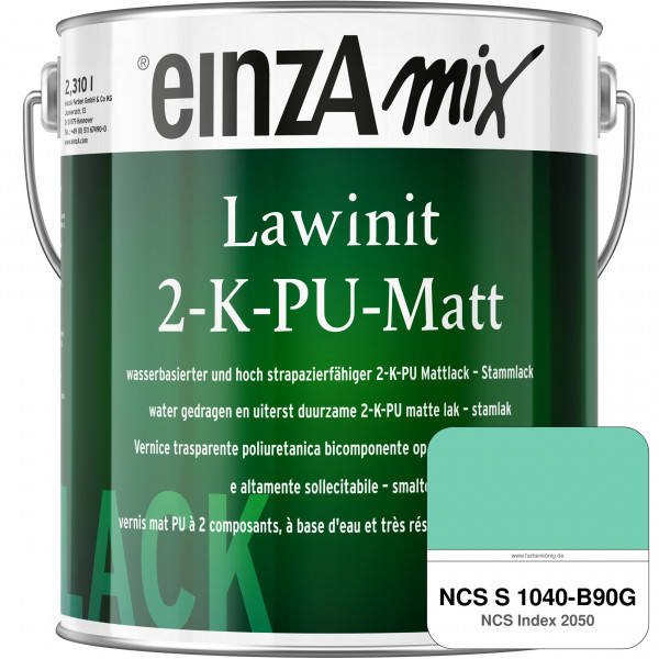 einzA Lawinit 2-K-PU Matt Stammlack (NCS S 1040-B90G)