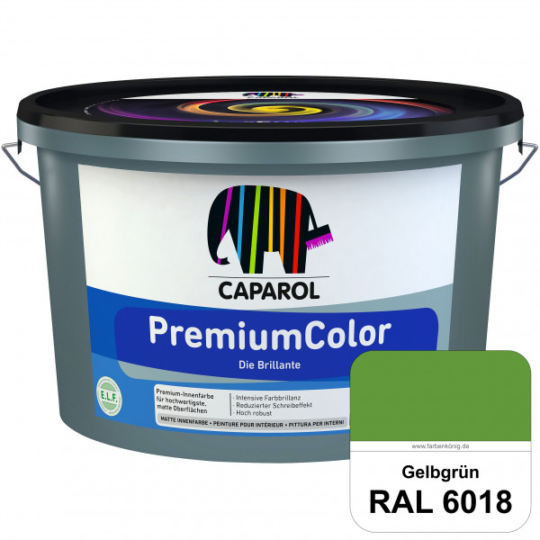PremiumColor (RAL 6018 Gelbgrün) Premium Farbbrillanz & hohe Strapazierfähigkeit