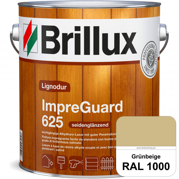 ImpraGuard 625 (RAL 1000 Grünbeige) imprägnierende Lasur (lösemittelhaltig) für allen Laub- und Nade