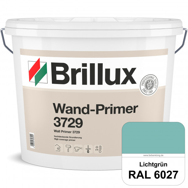 Wand-Primer ELF 3729 (RAL 6027 Lichtgrün) Spezialgrundierung für Gipskarton, -putz und Beton (innen)