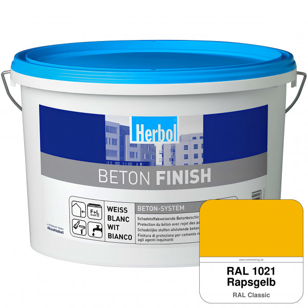 Beton Finish (RAL 1021 Rapsgelb)