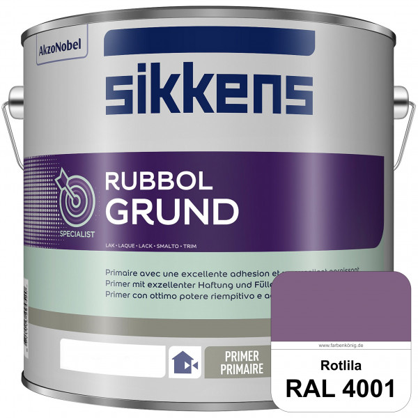 Rubbol Grund (RAL 4001 Rotlila) Seidenmatte Grund- und Zwischenbeschichtung auf Kunstharzbasis (inne