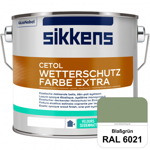 Cetol Wetterschutzfarbe Extra (RAL 6021 Blassgrün)