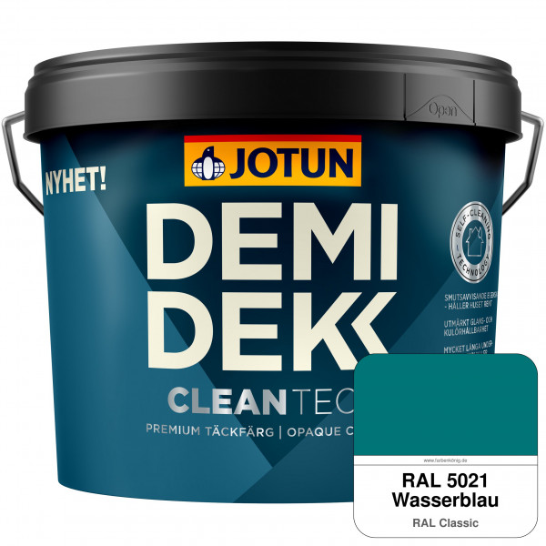 DEMIDEKK Cleantech (ehemals Demidekk Optimal, Demidekk Ultimate Täckfärg) - Deckende Holzfarbe für A
