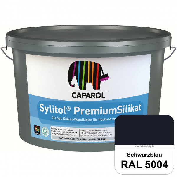 Caparol Sylitol PremiumSilikat (RAL 5004 Schwarzblau) - ehemals Histolith PremiumSilikat