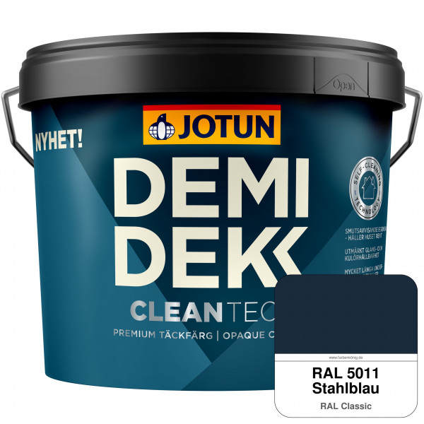 DEMIDEKK Cleantech (ehemals Demidekk Optimal, Demidekk Ultimate Täckfärg) - Deckende Holzfarbe für A