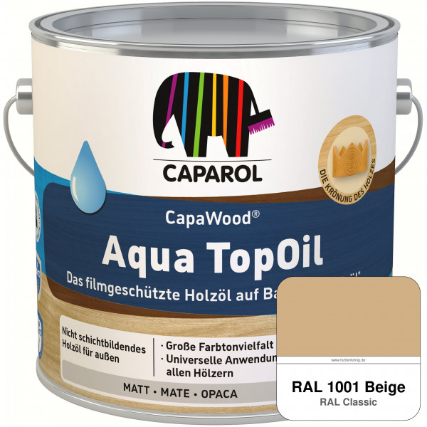 CapaWood® AquaTopOil (RAL 1001 Beige)