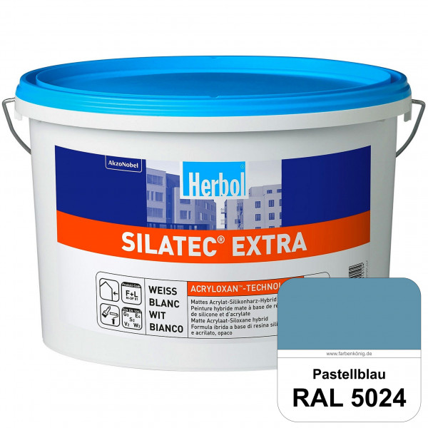 Silatec Extra (RAL 5024 Pastellblau) Siliconharz-Hybrid-Fassadenfarbe