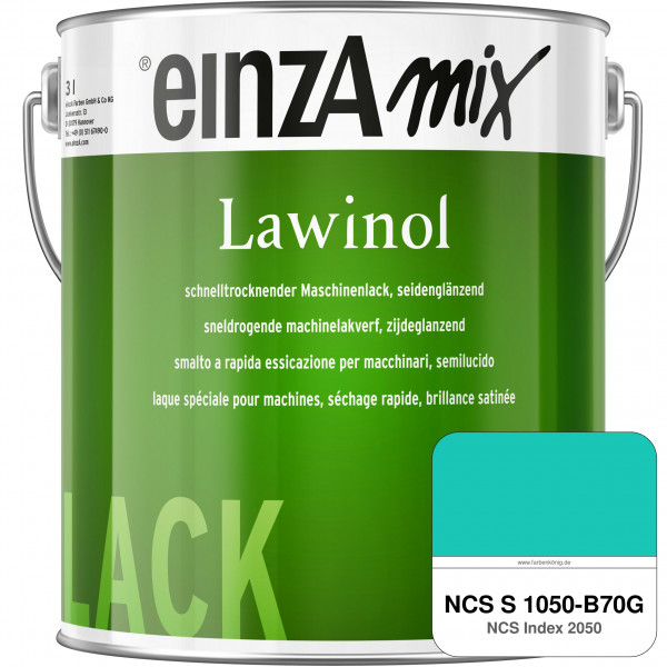 einzA Lawinol seidenglänzend (NCS S 1050-B70G)