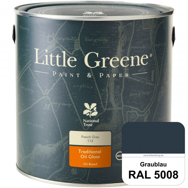 Traditional Oil Gloss (RAL 5008 Graublau)