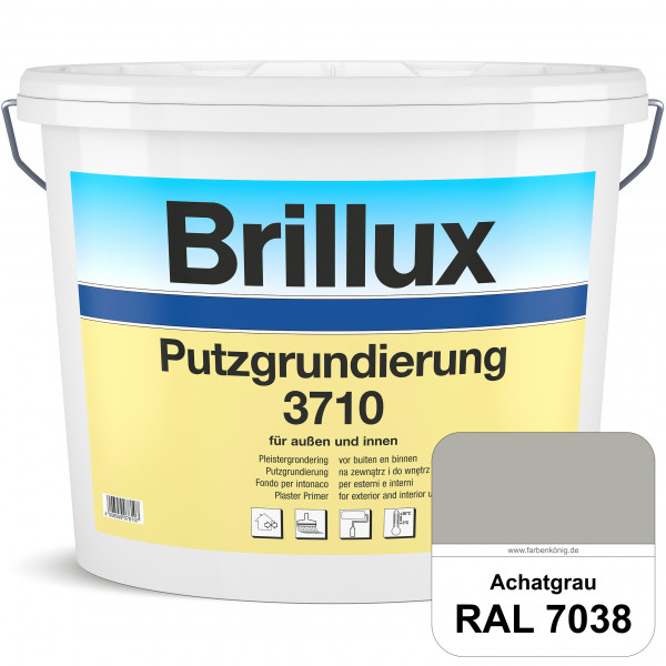 Putzgrundierung 3710 (RAL 7038 Achatgrau) Wetterbeständige & quarzhaltige Grundierfarbe auf Dispersi