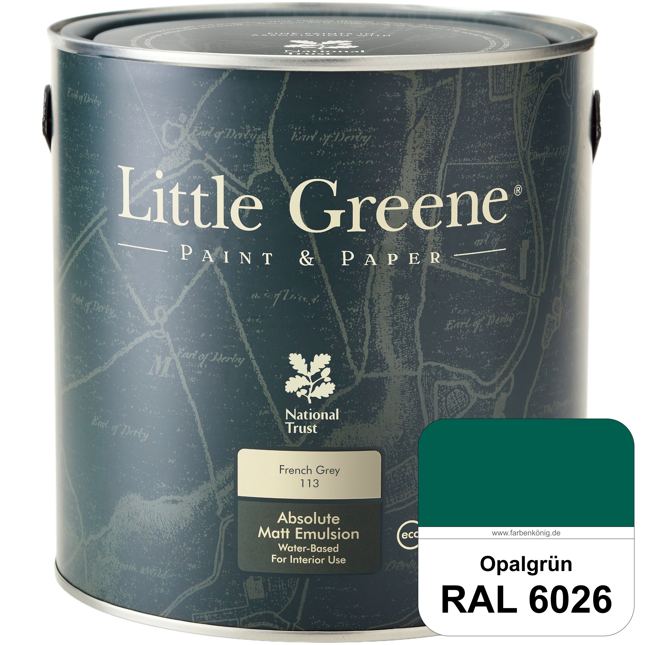 Designer Finish Opalgrün RAL 6026